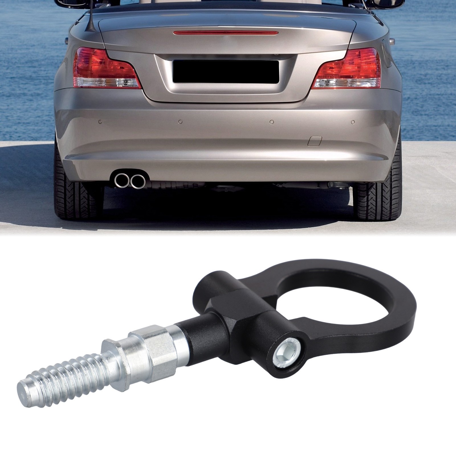 Easy Installation Aluminum Bumper Pull Tab for Car Front Bumper Tow Hook - Picture 14 of 37