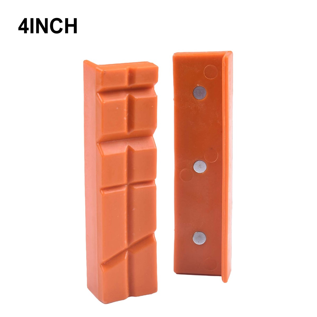 2 Stck. 4/5/6 Zoll magnetische weiche Pad Backen Gummi für Metall Schraubstock Bank Werkzeugmaschinen - Bild 39 von 56