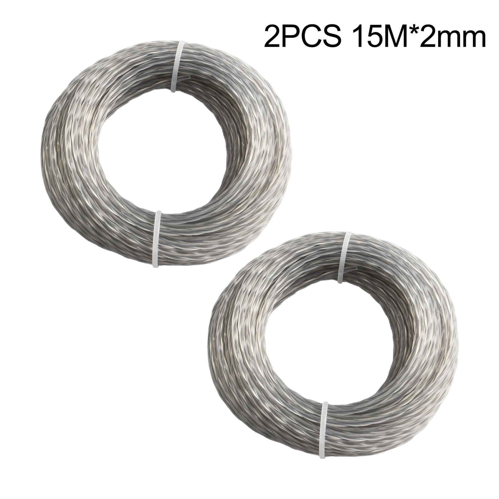 Tool Parts Trimmer Lines 2.0 - 3.0 Mm X 15m (30m) Line Spool Trimmer Line 2 Sets