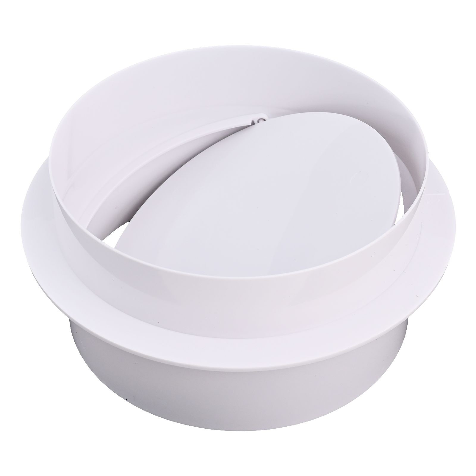 Round Pipe Backdraft Damper Enhance Ventilation with PVC Fan Check Valve - Picture 47 of 55