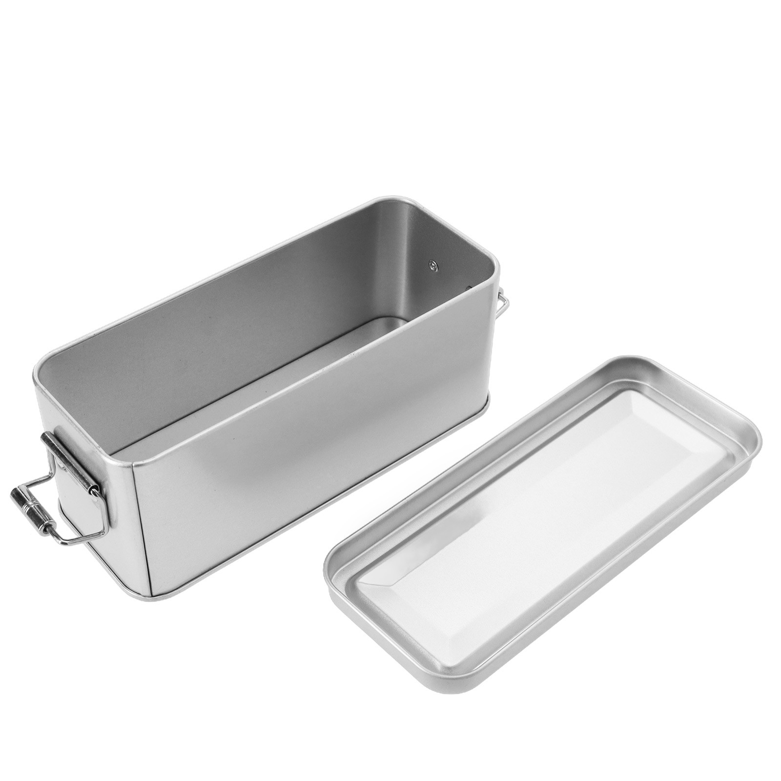 Einfache Aufbewahrung Weißblech Box Teebehälter Metall Vorratsdosen Flexibles - Bild 18 von 48