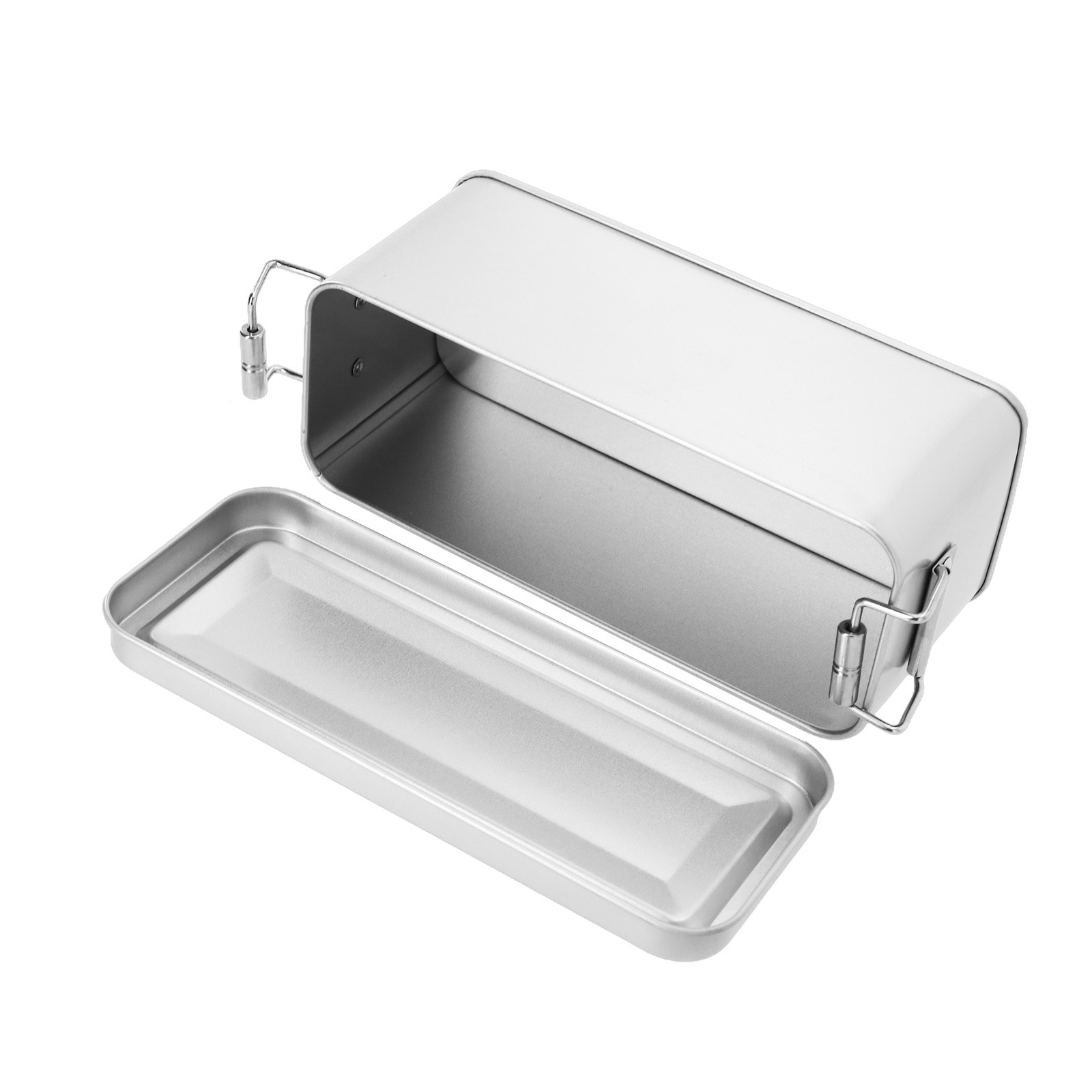 Einfache Aufbewahrung Weißblech Box Teebehälter Metall Vorratsdosen Flexibles - Bild 19 von 48