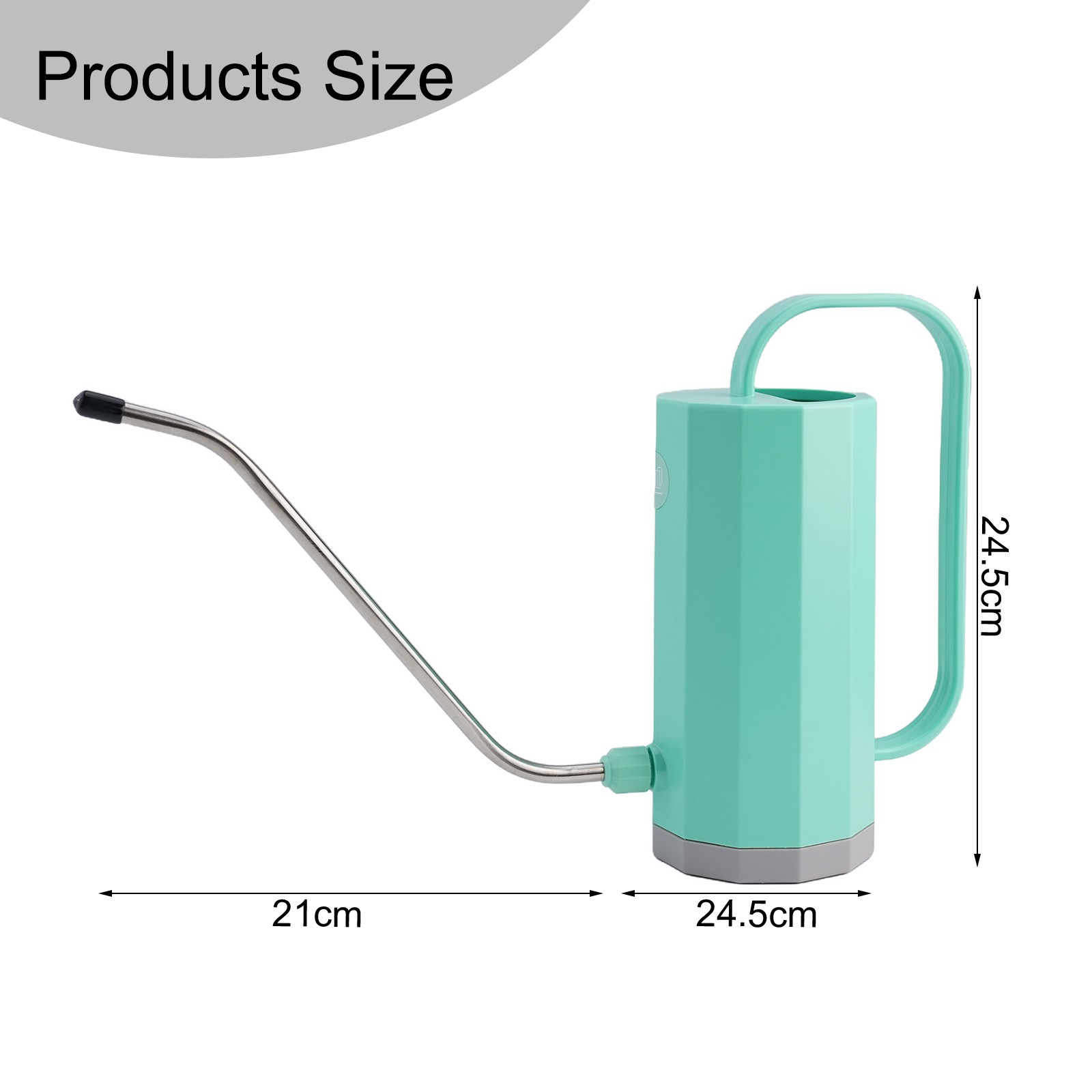 1 2L Long Spout Watering Can for Garden Plant Sprinkling Indoors Outdoors - Bild 38 von 48