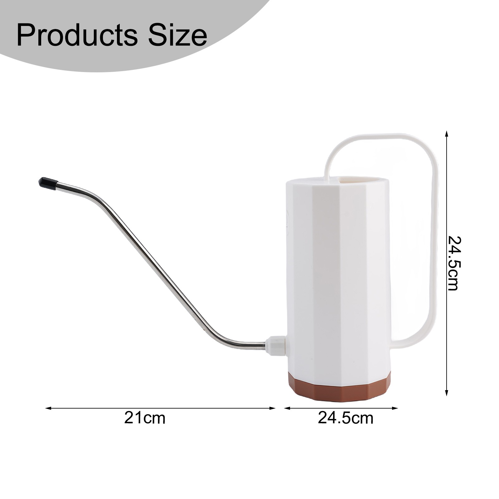 1 2L Long Spout Watering Can for Garden Plant Sprinkling Indoors Outdoors - Bild 29 von 48
