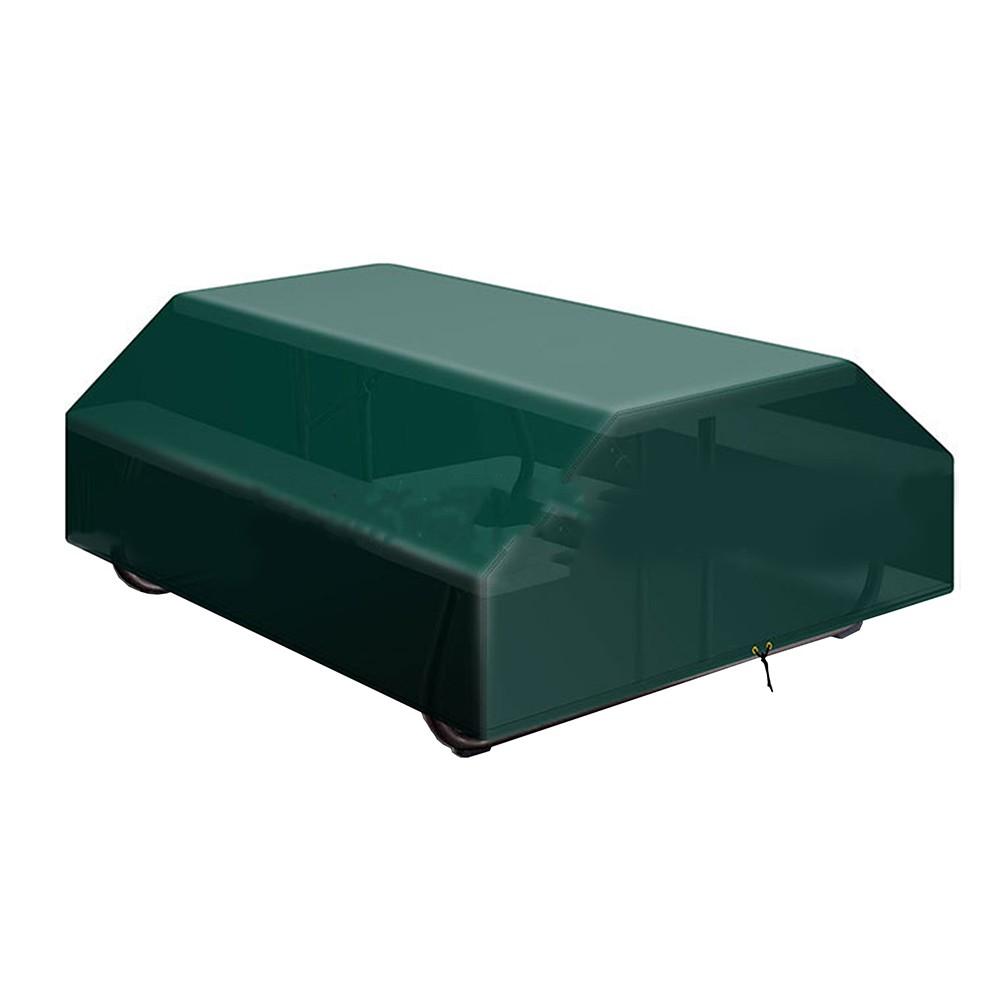 Weatherproof PE Table Cover for Picnic Table and Benches Green 183x145cm - Picture 14 of 26