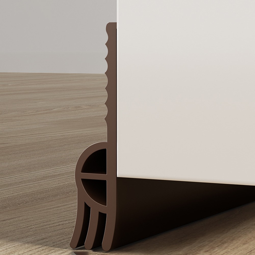 100cm Türnaht Dichtleiste für Lärm Luft Leckage Schutz TPE Design - Picture 19 of 19