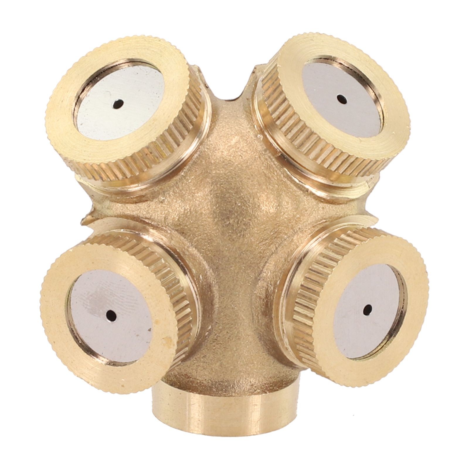 Ugello nebulizzatore spray ottone dorato per irrigazione irrigatori giardino efficaci - Foto 32 di 43