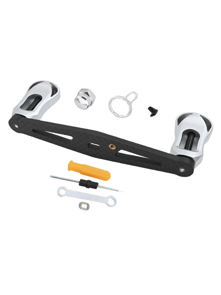 Manico a bilanciere leggero 16 g per mulinelli baitcasting design fibra di carbonio - Foto 60 di 73