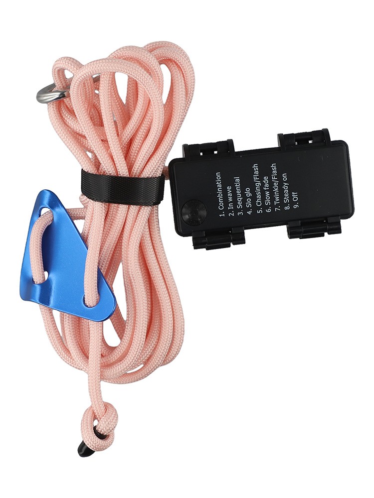 LED Outdoor Rope Light 300cm Length Use with officiel 8 Switch Modes for Safety