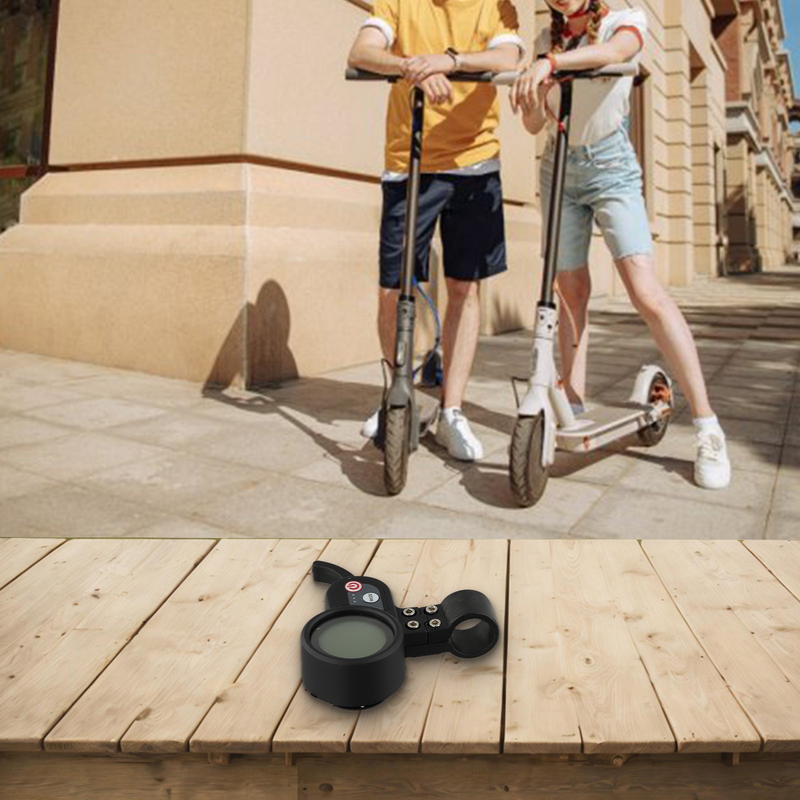 как выглядит 6 Pin Accelerator With LCD Display For JP Electric Scooter Voltage Range фото