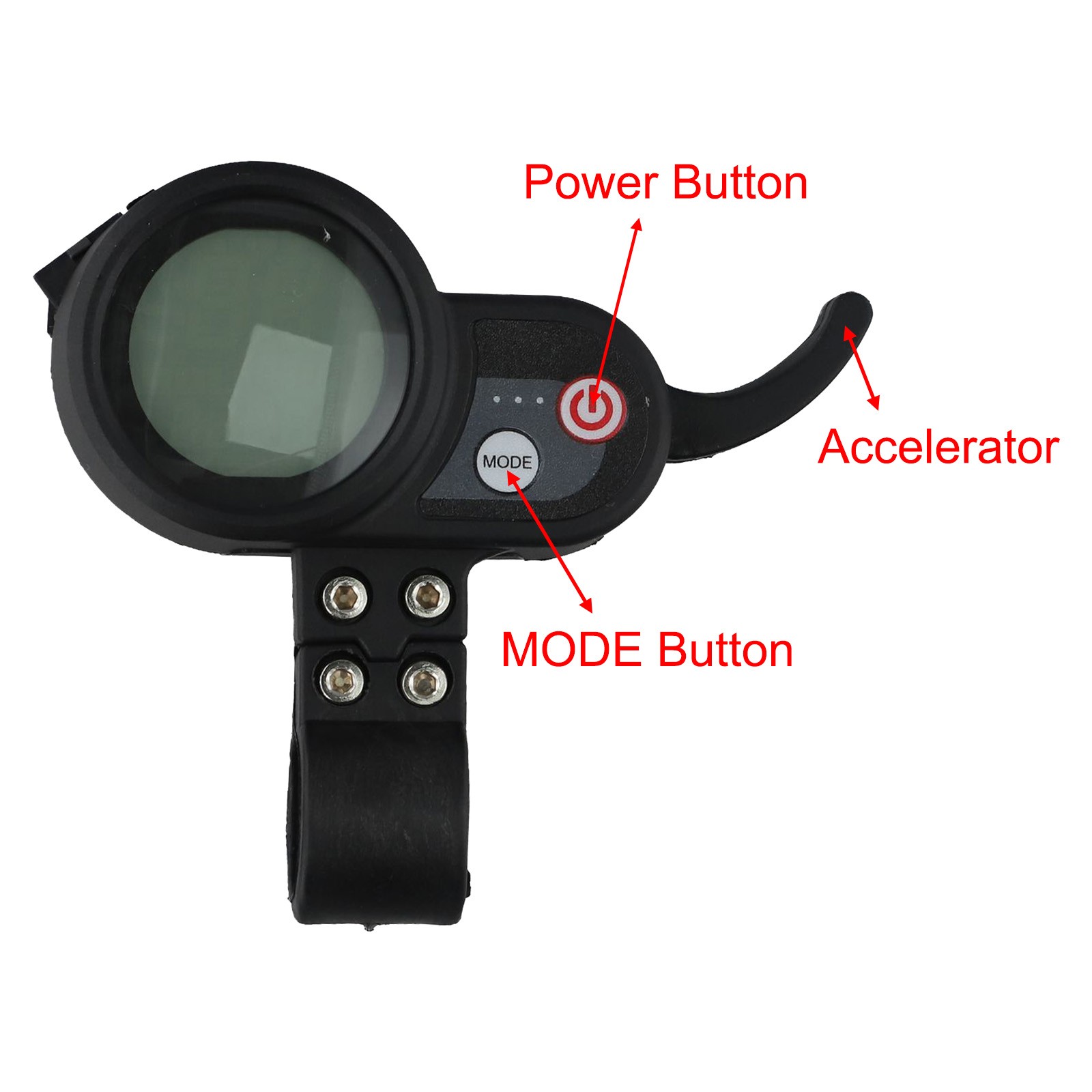 как выглядит 6 Pin Accelerator With LCD Display For JP Electric Scooter Voltage Range фото