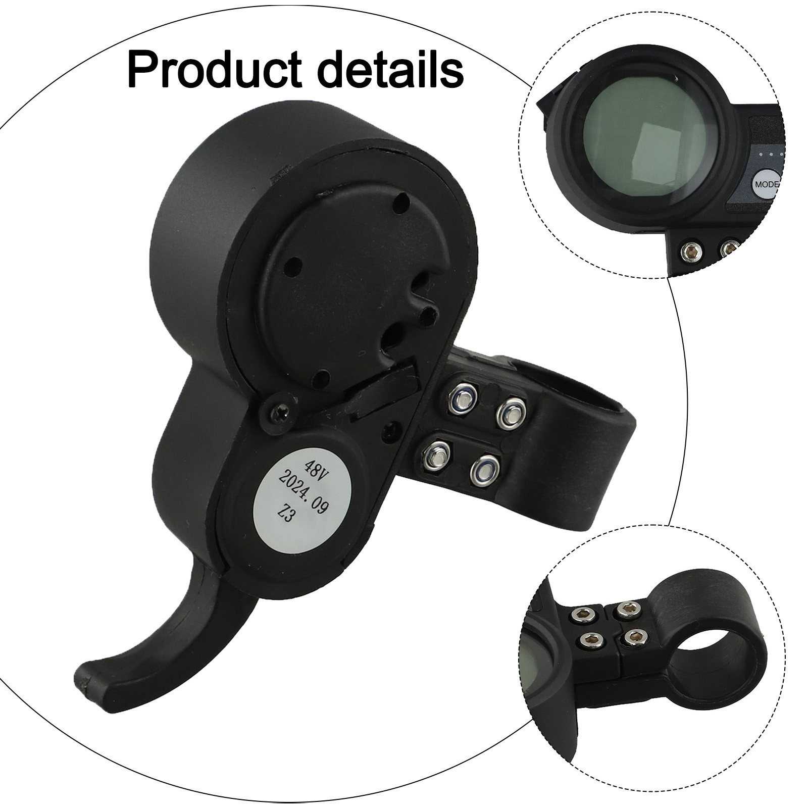 как выглядит 6 Pin Accelerator With LCD Display For JP Electric Scooter Voltage Range фото