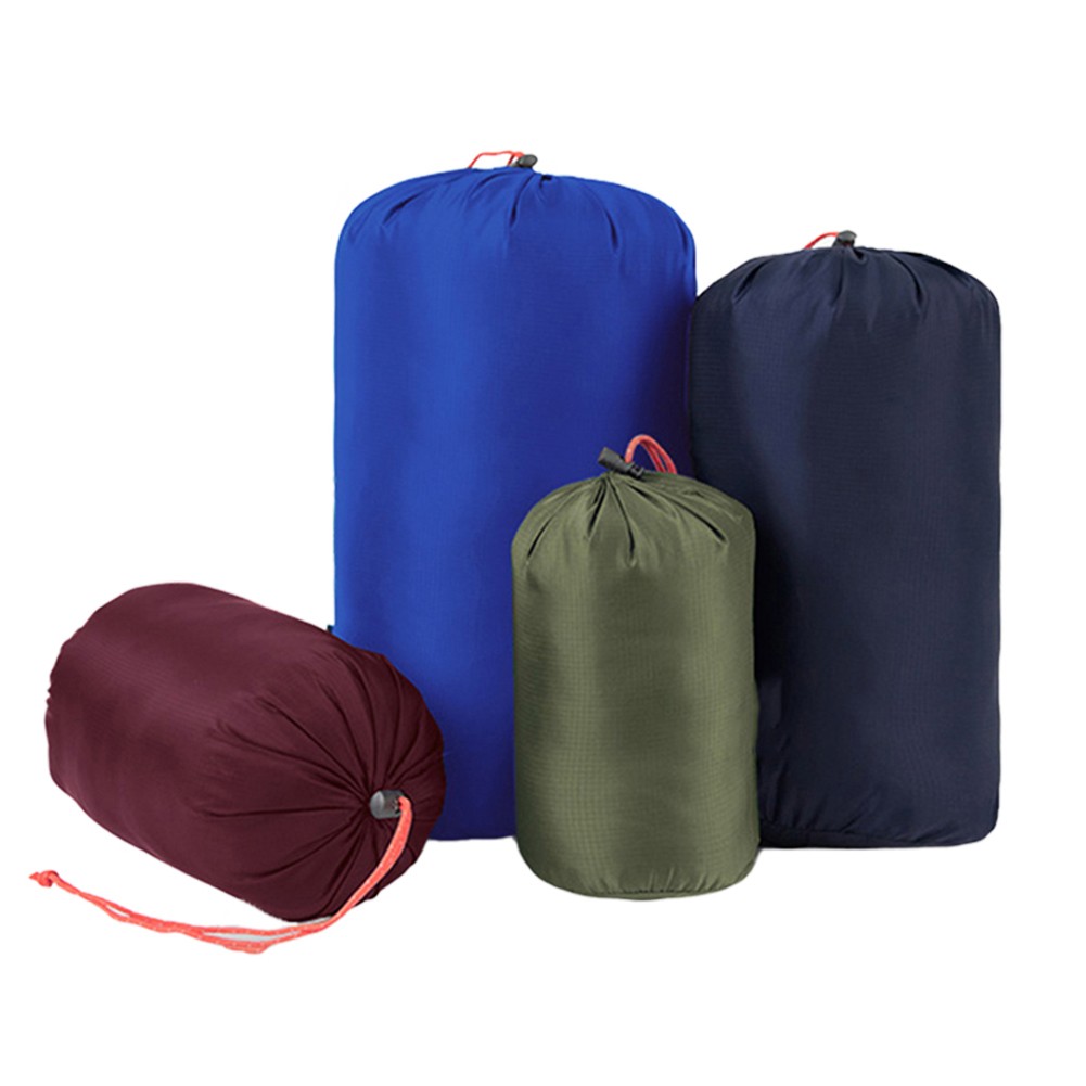Compression Storage Bags for Travel Ultralight Drawstring Stuff Sack Set