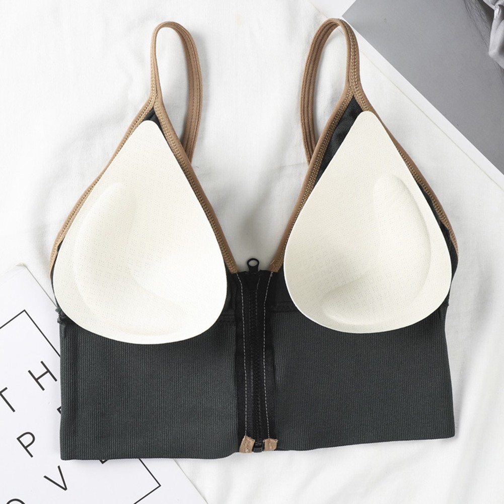 Functional Seamless Womens Camisole with Adjustable Fit and Zipper Closure - Picture 29 of 33