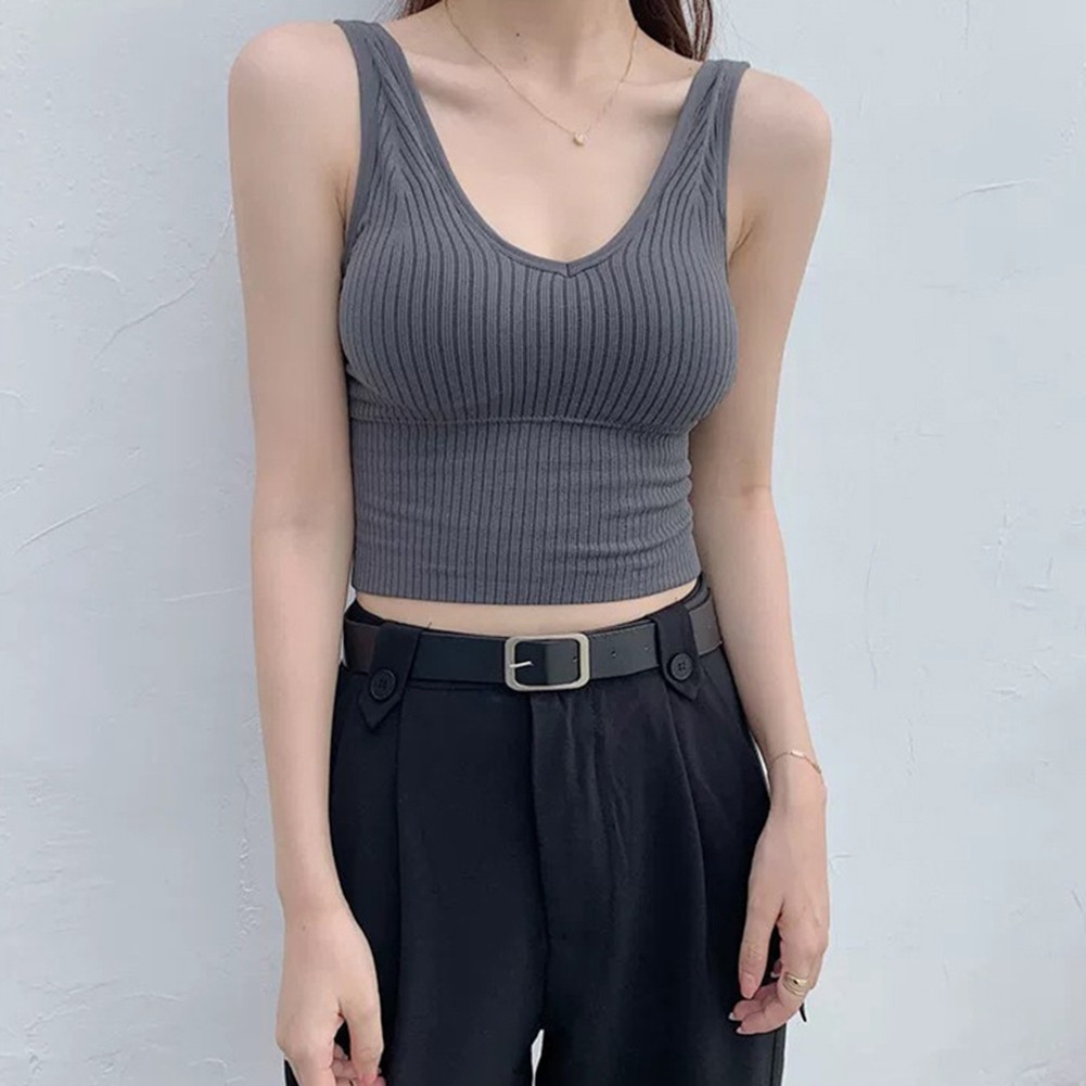 Stylish Womens V Neck Sling Top Perfect for Vacation and Everyday Activities - Picture 14 of 25