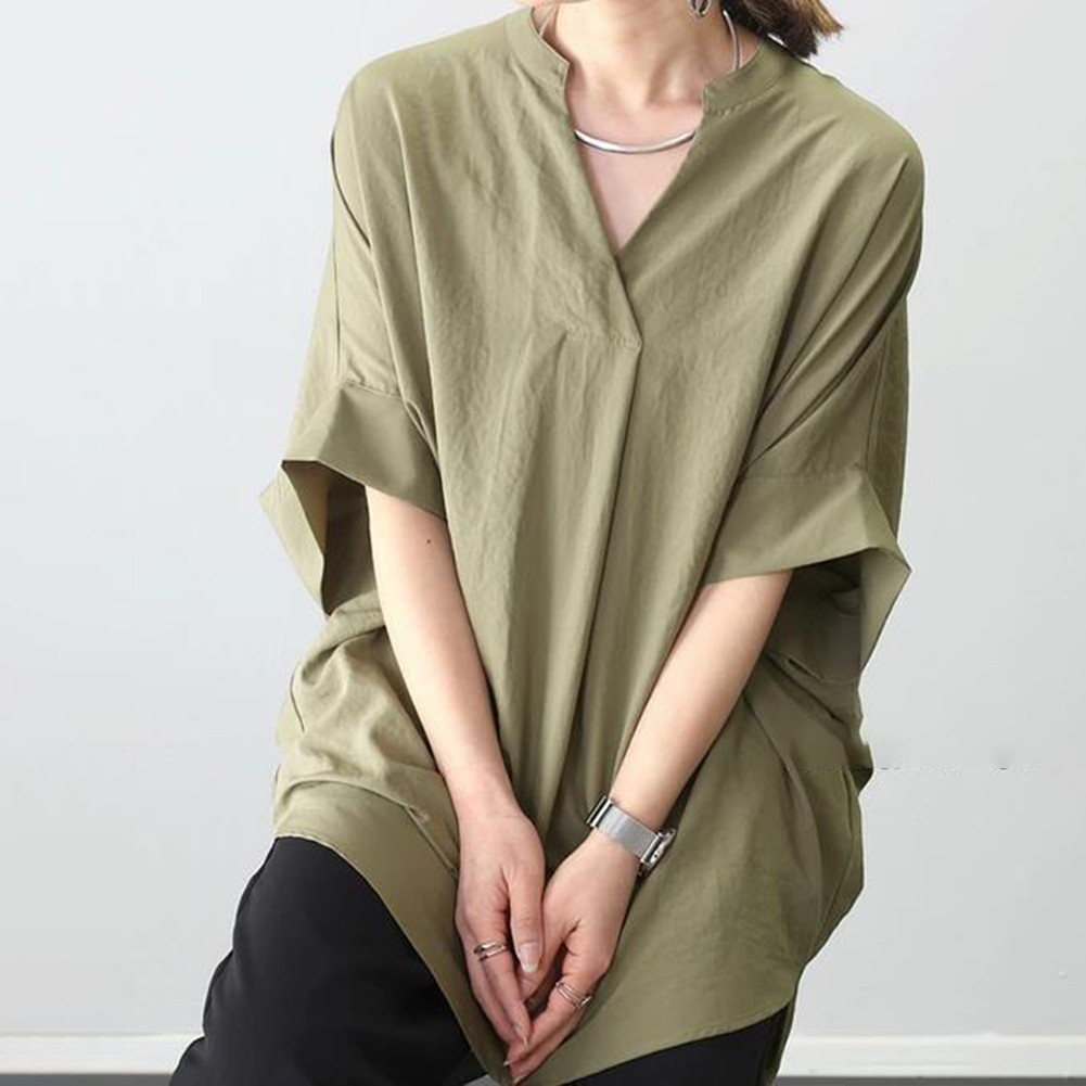 Breezy and Comfortable Womens Lightweight Chiffon Shirt with Modern Design - Picture 14 of 15