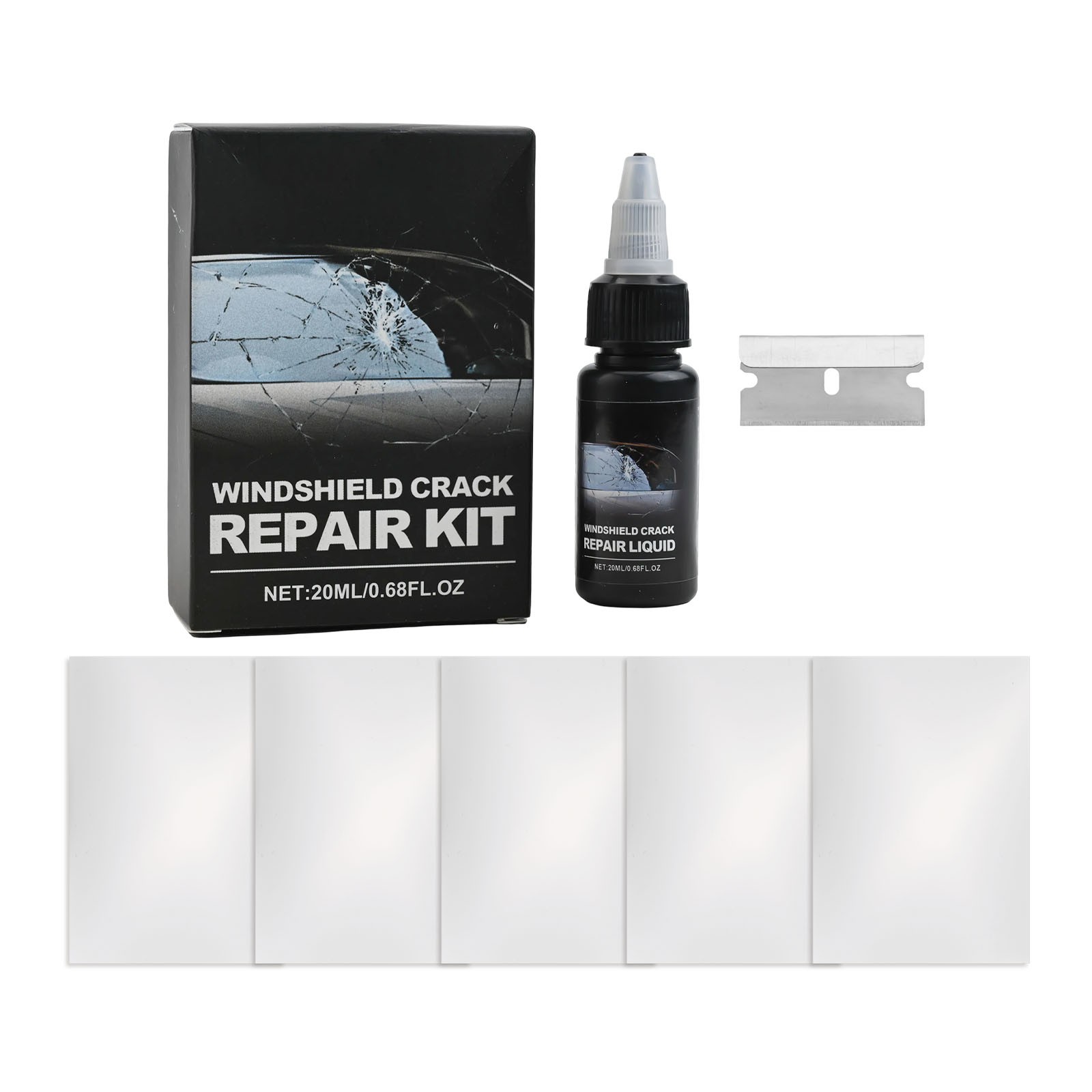 Innovative Windshield Crack Repair Solution with Comprehensive Features