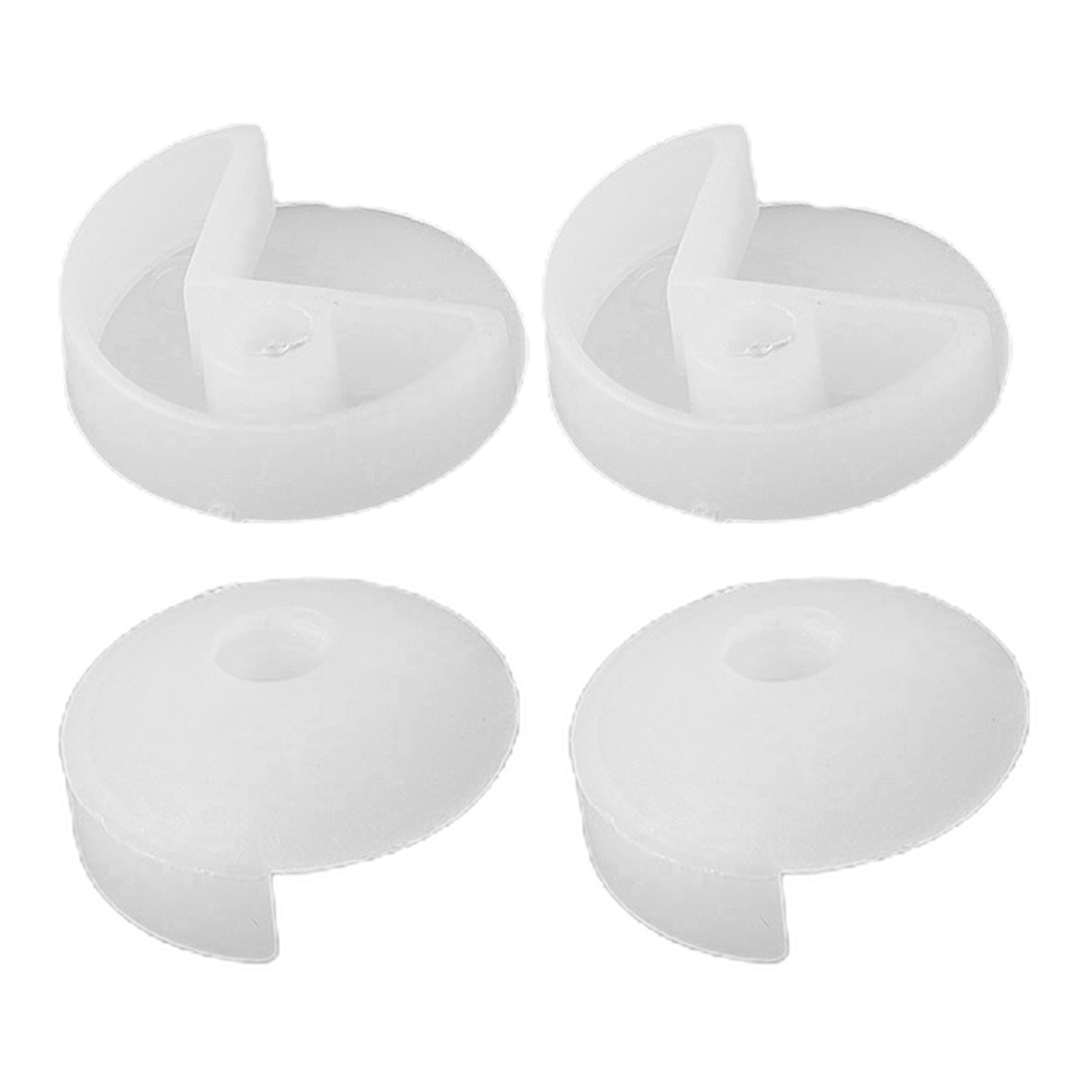 Streamlined Frameless Mirror Hanging 2050pcs Plastic Wall Fixing Clips - Bild 43 von 61