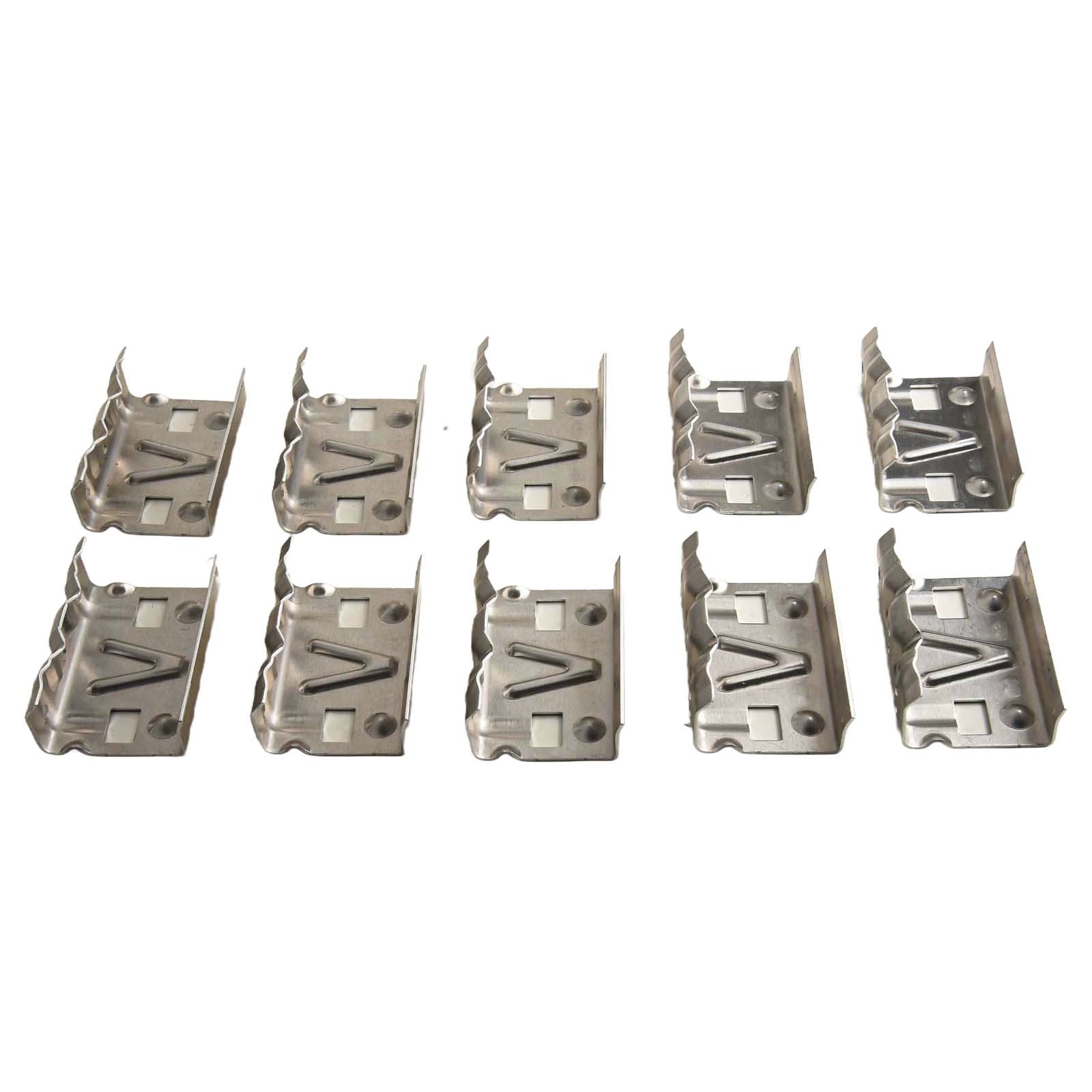 Effortless Installation Set of 10 Solar Panel Drainage Clips Available