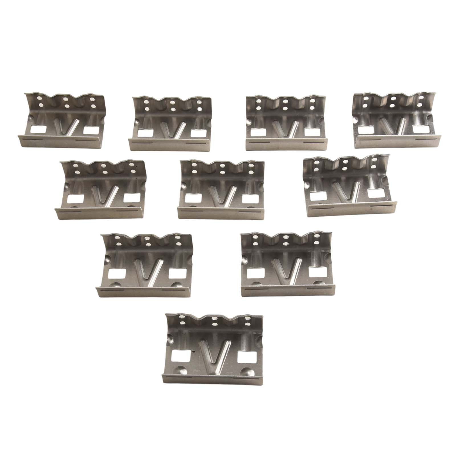 Set of 10 Solar Panel Cleaning Clips for Optimal Water Drainage Solution