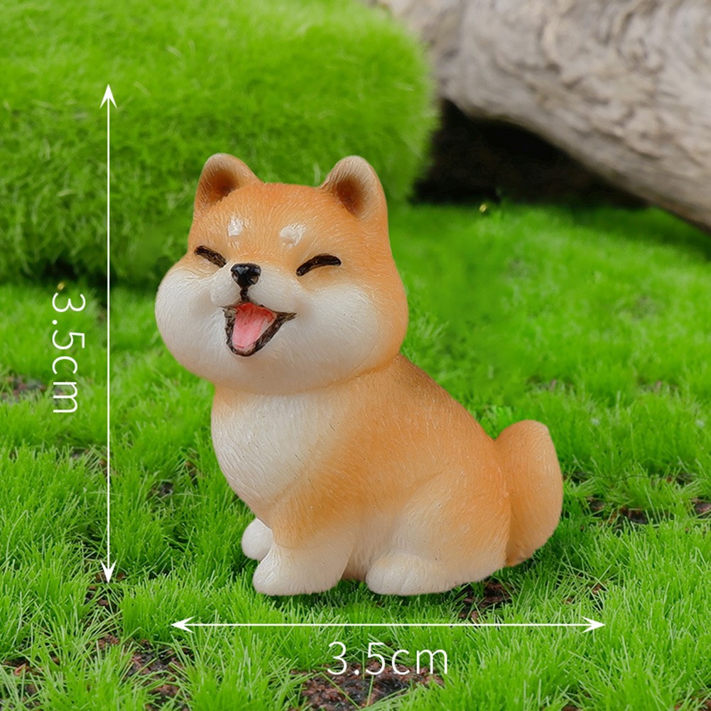 14 Stck Harz Hund Miniaturen fr Feengarten Bonsai Tischplatte Dekoration  | eBay.de