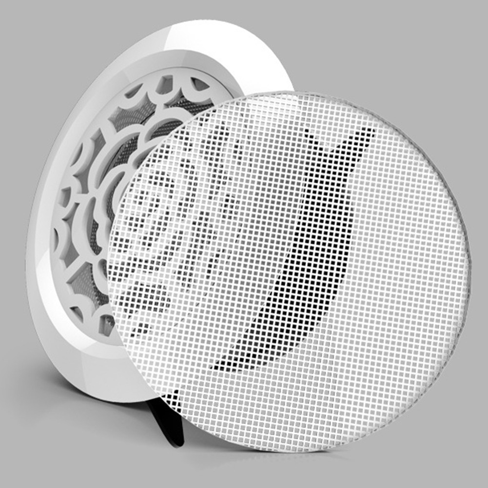 Multi Purpose White Flower Air Vent Cover with Easy Installation Features