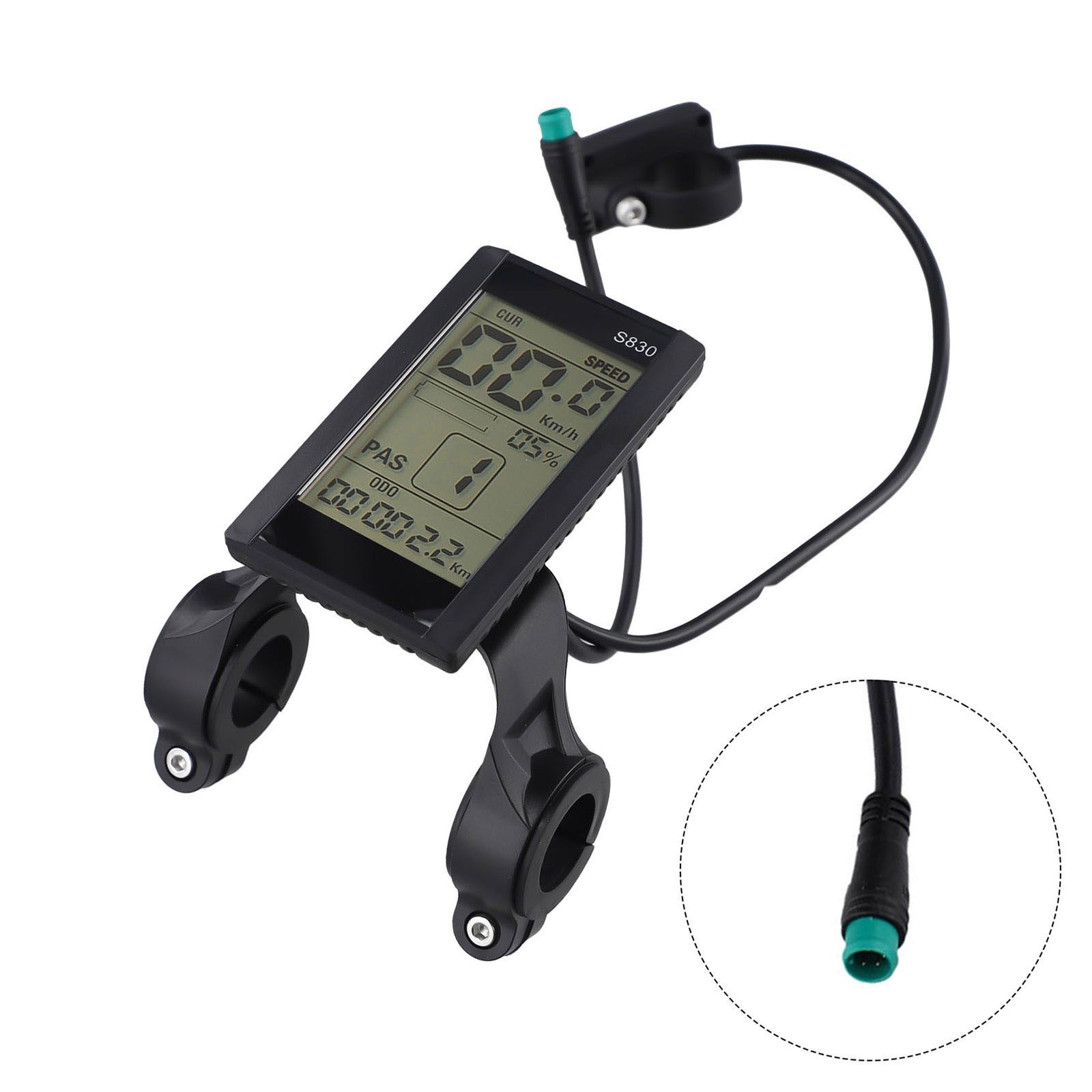 S830 Display LCD Display EBike Scooter 24V 36V 48V ABS Easy To Use High Quality - Picture 40 of 41