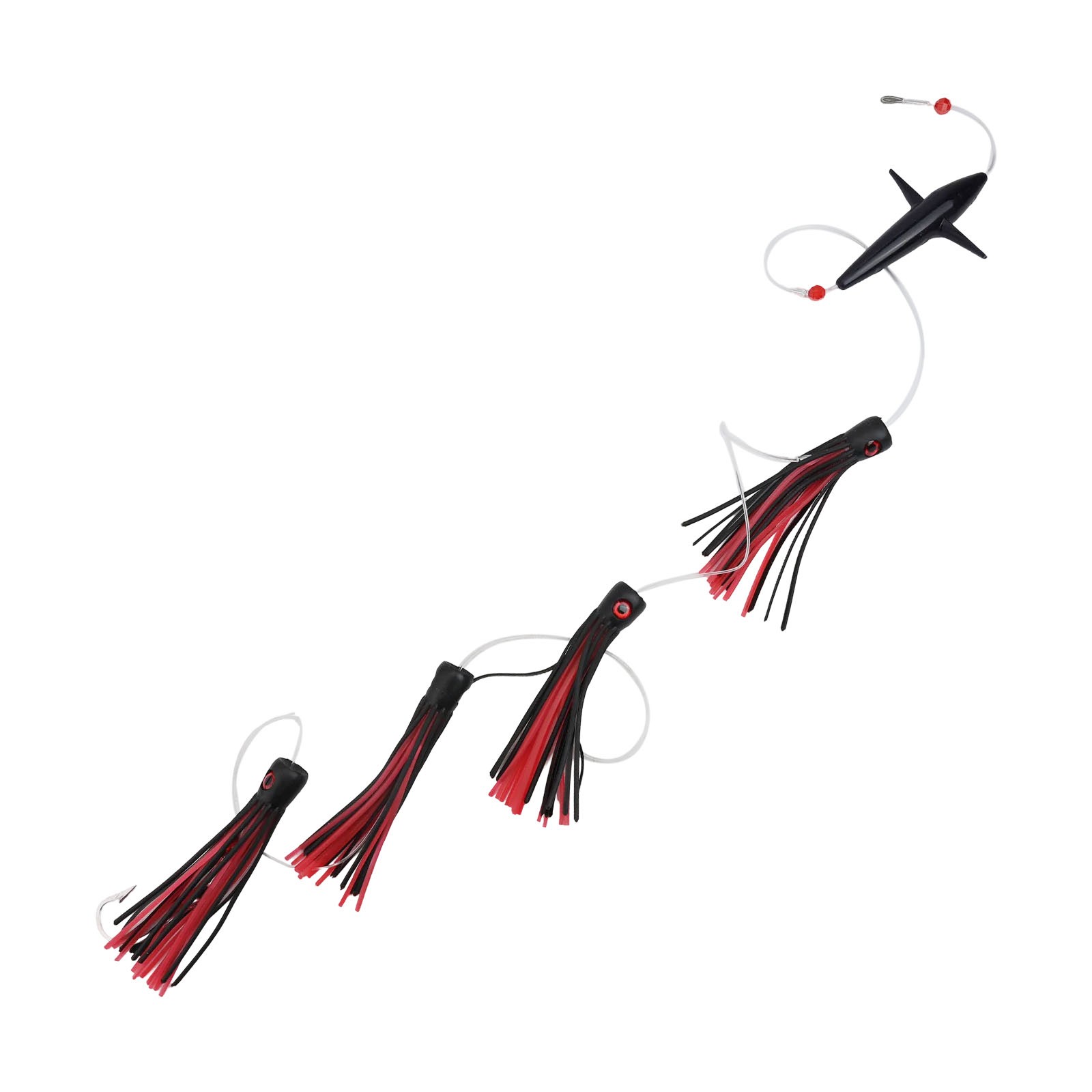 Leurre de vente en gros pêche à la traîne léger et compact Feather Rig Bird pour un rangem