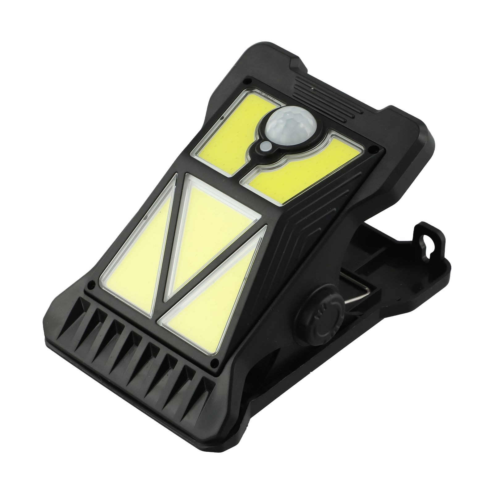 Schlanke Design Außen Solar Klemmlampe mit Menschenerkennung und Wetterschutz - Bild 23 von 28
