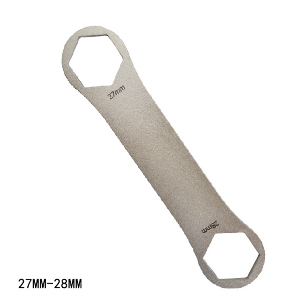Herramienta de reparación de bicicleta de montaña acero inoxidable horquilla delantera cubierta desmontaje tornillos - Imagen 19 de 20
