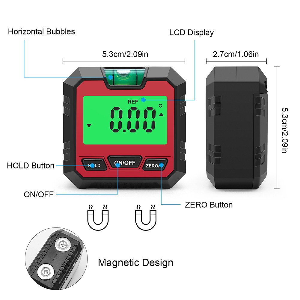 Compact Digital Level Tool with Accurate Measurements for DIY Enthusiasts - Picture 23 of 35