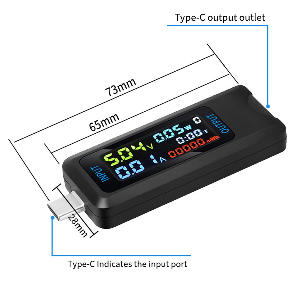 Accurate USB C Power Meter Tester with Energy Impedance Timing Features - Picture 48 of 59