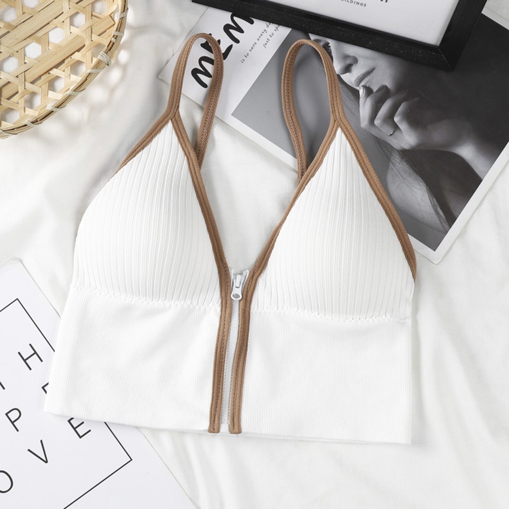 Functional Seamless Womens Camisole with Adjustable Fit and Zipper Closure - Picture 14 of 33