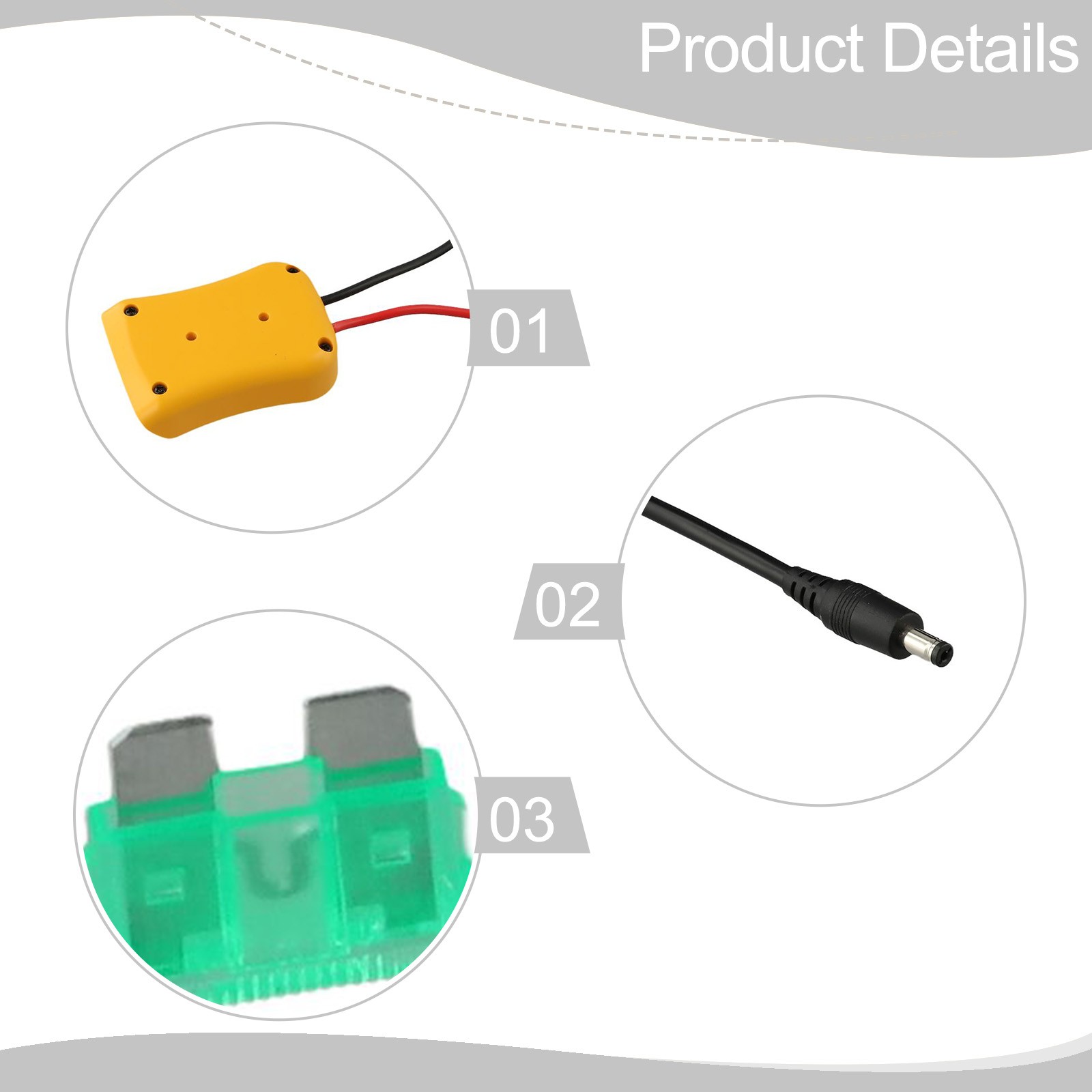 User Friendly Design 3 2ft DC Power Cable Compatible with For Starlink - Picture 18 of 24