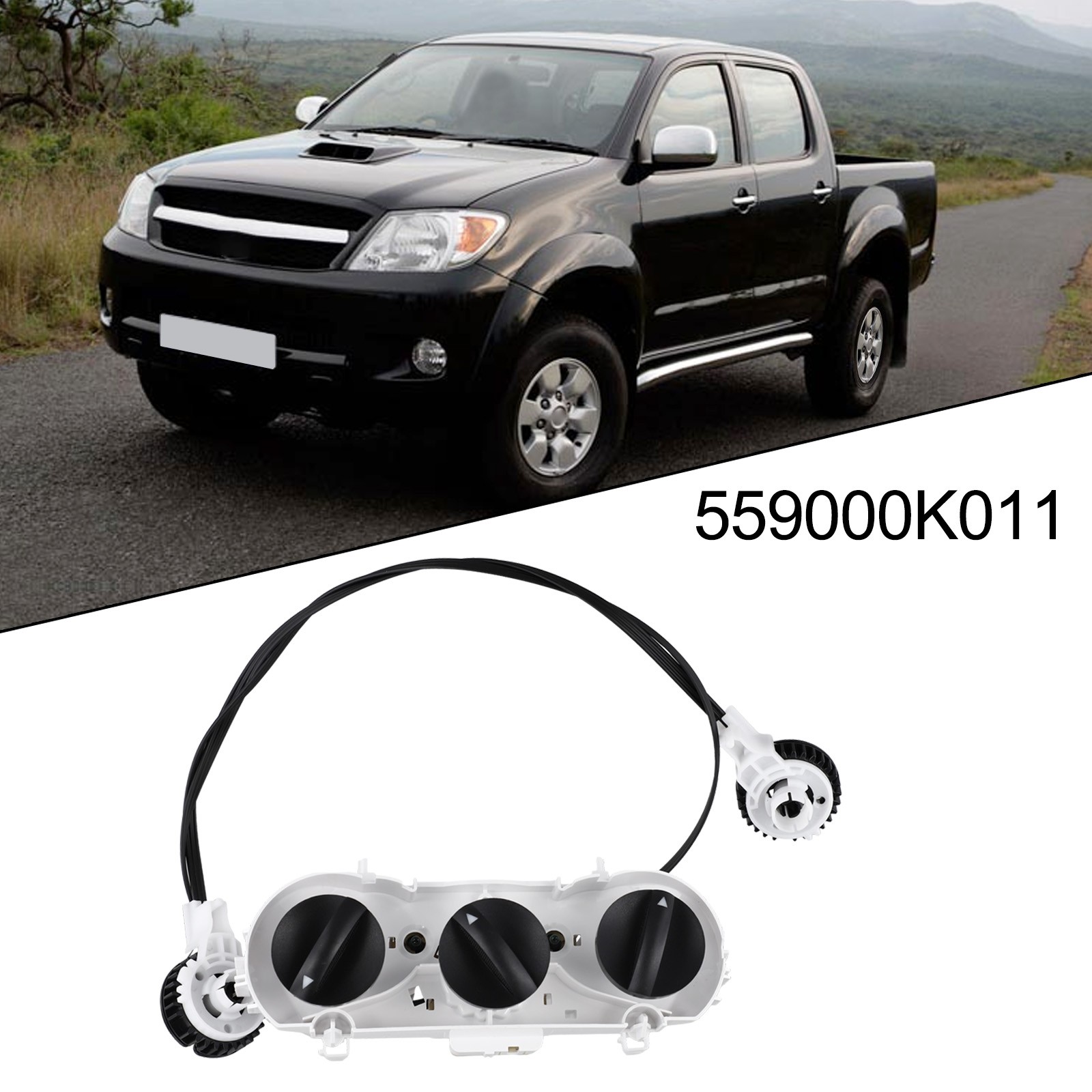 Car AC Control Unit for Toyota For Hilux Models from 2005 to 2011 OEM Quality - Picture 3 of 12
