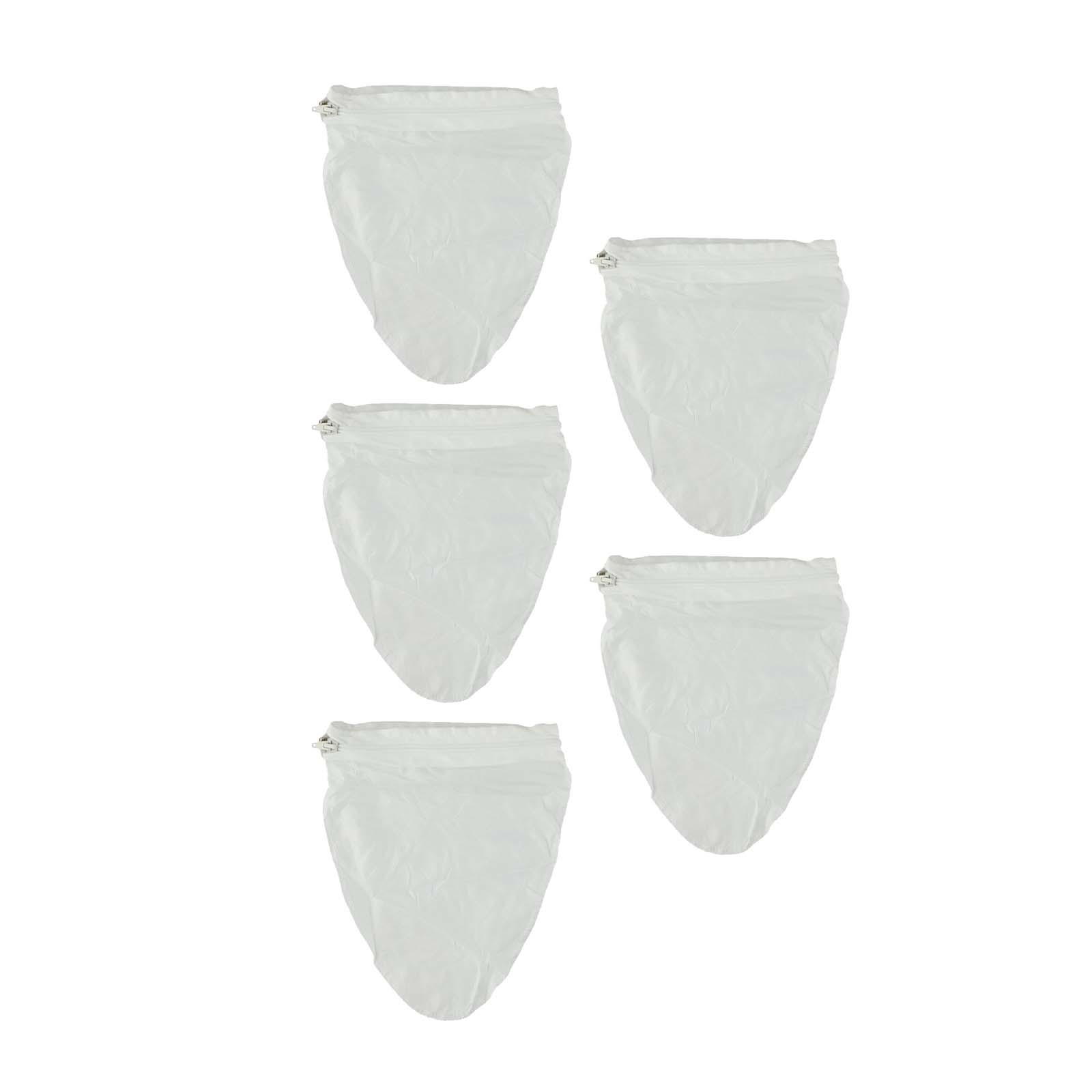Lot de 5 sacs vente filtrants en maille fine pour yaourt lait et infusion froide pour