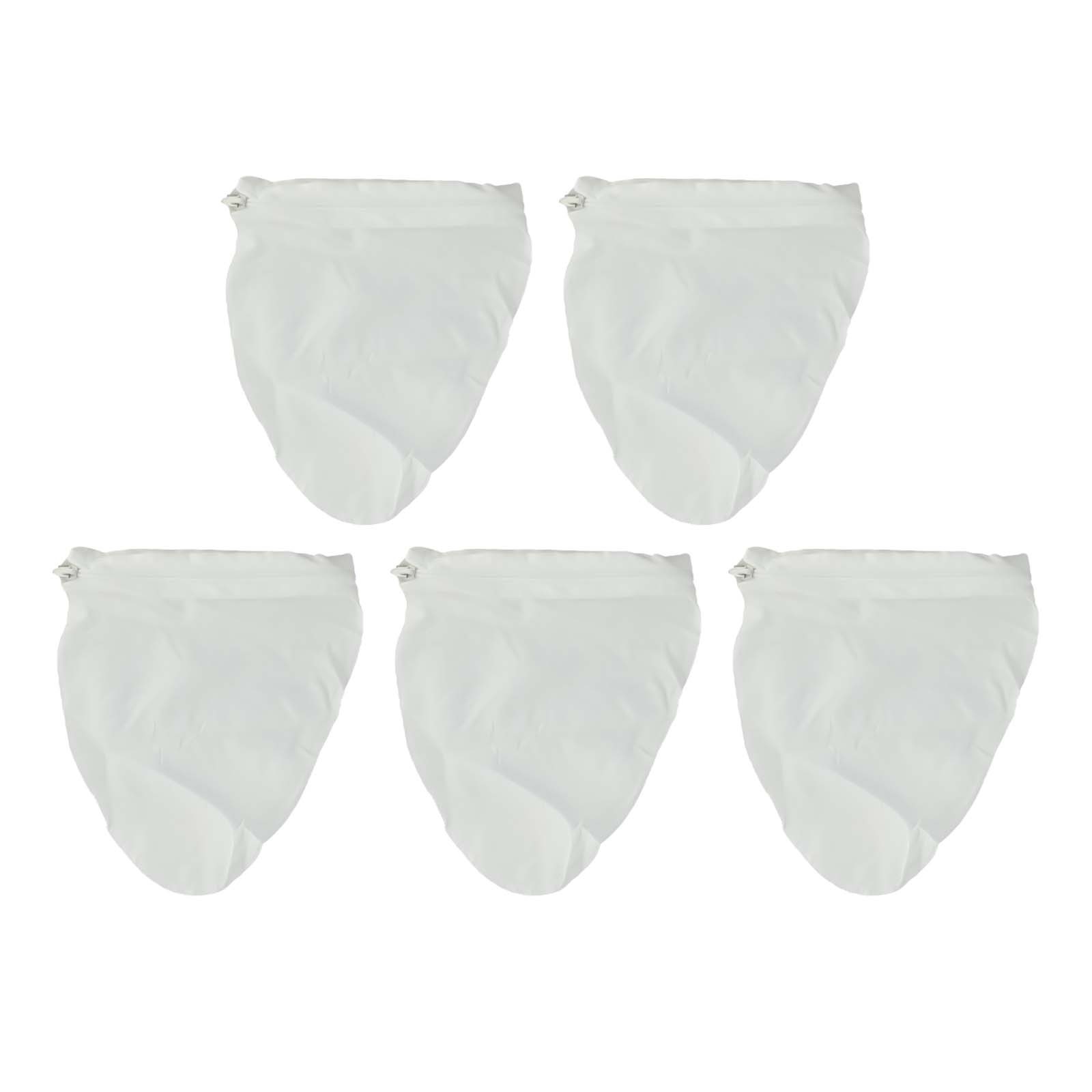 Lot de 5 sacs filtrants en soldes maille fine pour yaourt lait et infusion froide pour