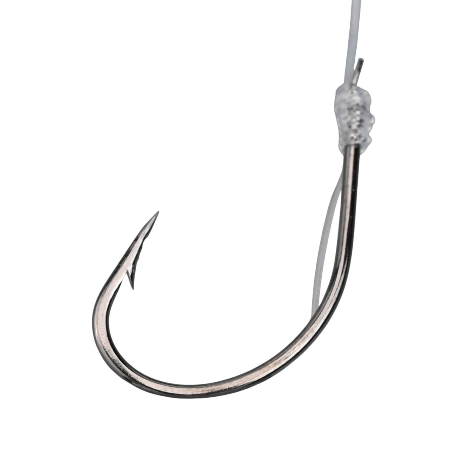 Hook Tackle Bait Carp Hook Tackle With Line Tied Fish Fishing Brand New - Picture 44 of 64