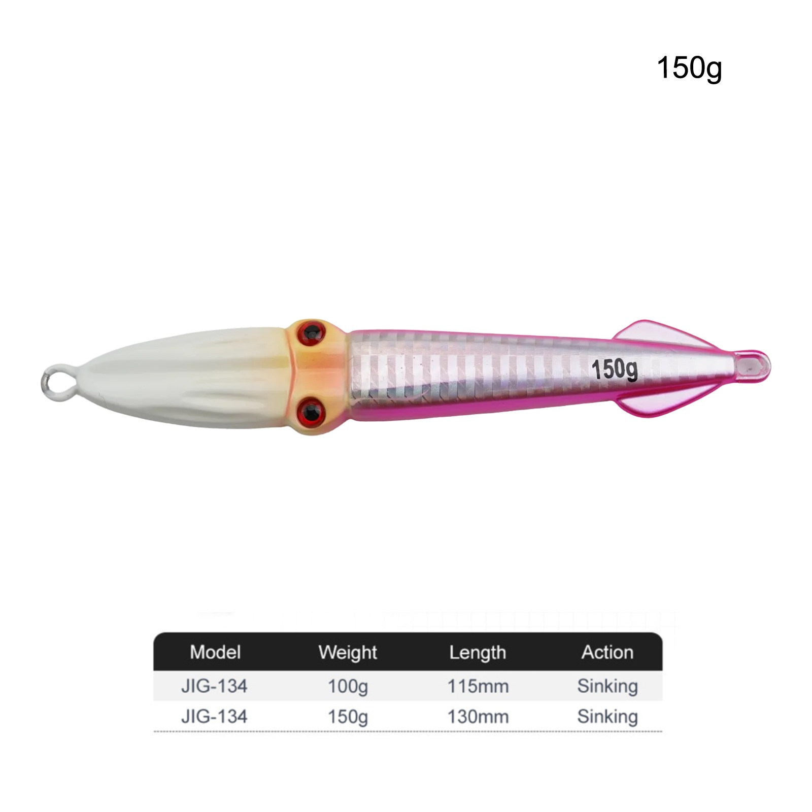 Leurre pour p??che au thon c?te jigging leurre de p??che 100g poids 150g poids - Photo 14/28