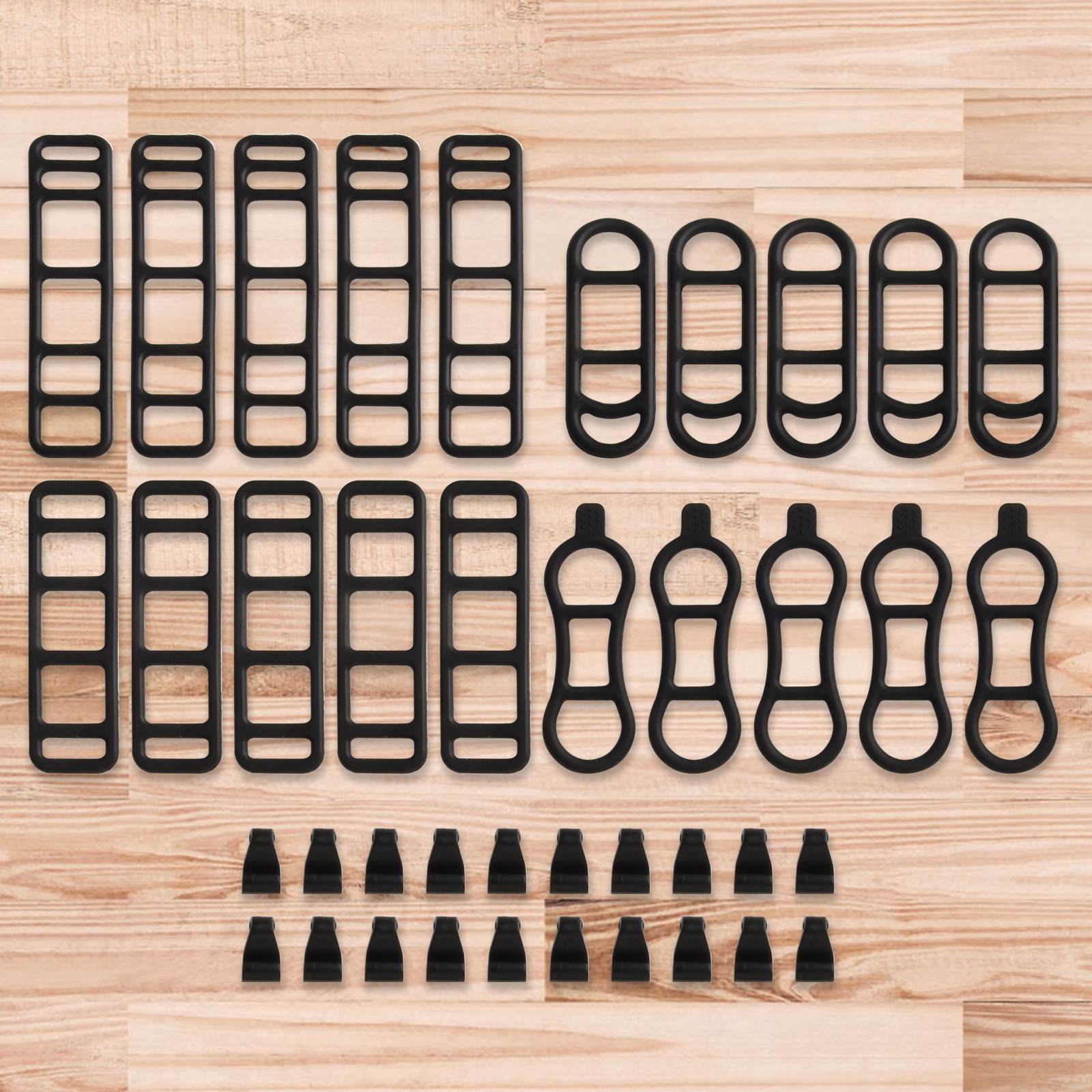 Fahrradzubehör Silikon Armband Sets für Beleuchtung in zwei Größen erhältli - Picture 21 of 28