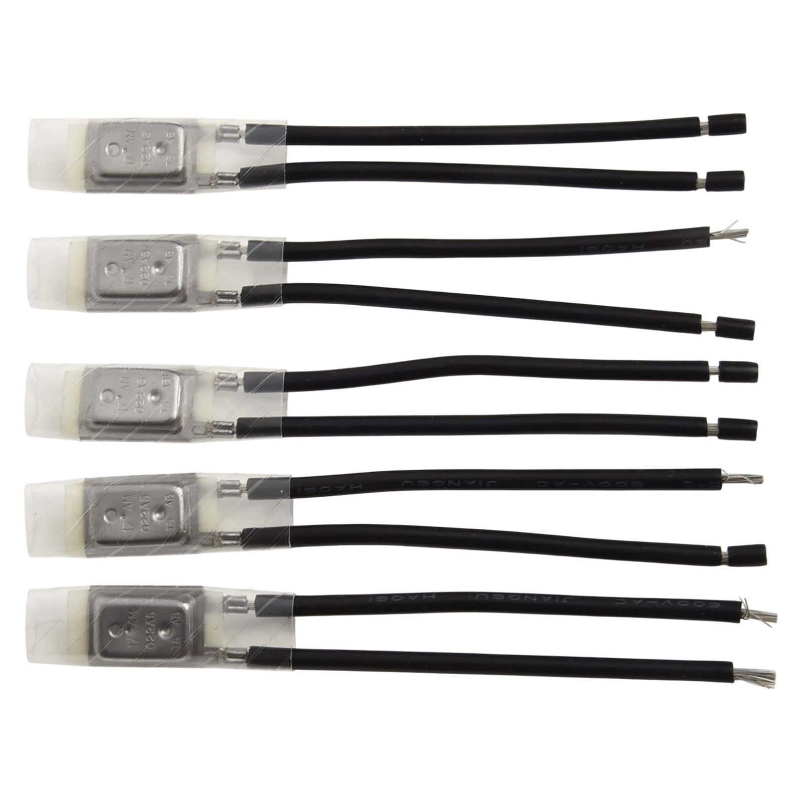 Bimetallic Strip Thermal Protectors 5pcs Normally Closed Temperature Switches - Picture 32 of 80
