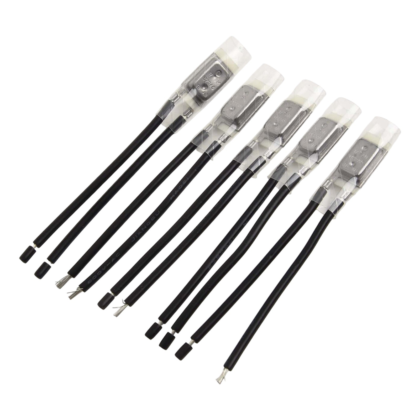 Bimetallic Strip Thermal Protectors 5pcs Normally Closed Temperature Switches - Picture 33 of 80