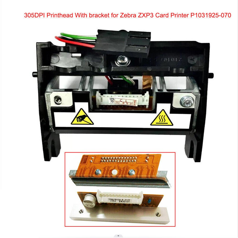 For Zebra ZXP3 Replacement Thermal Printing Head P1031925070 and