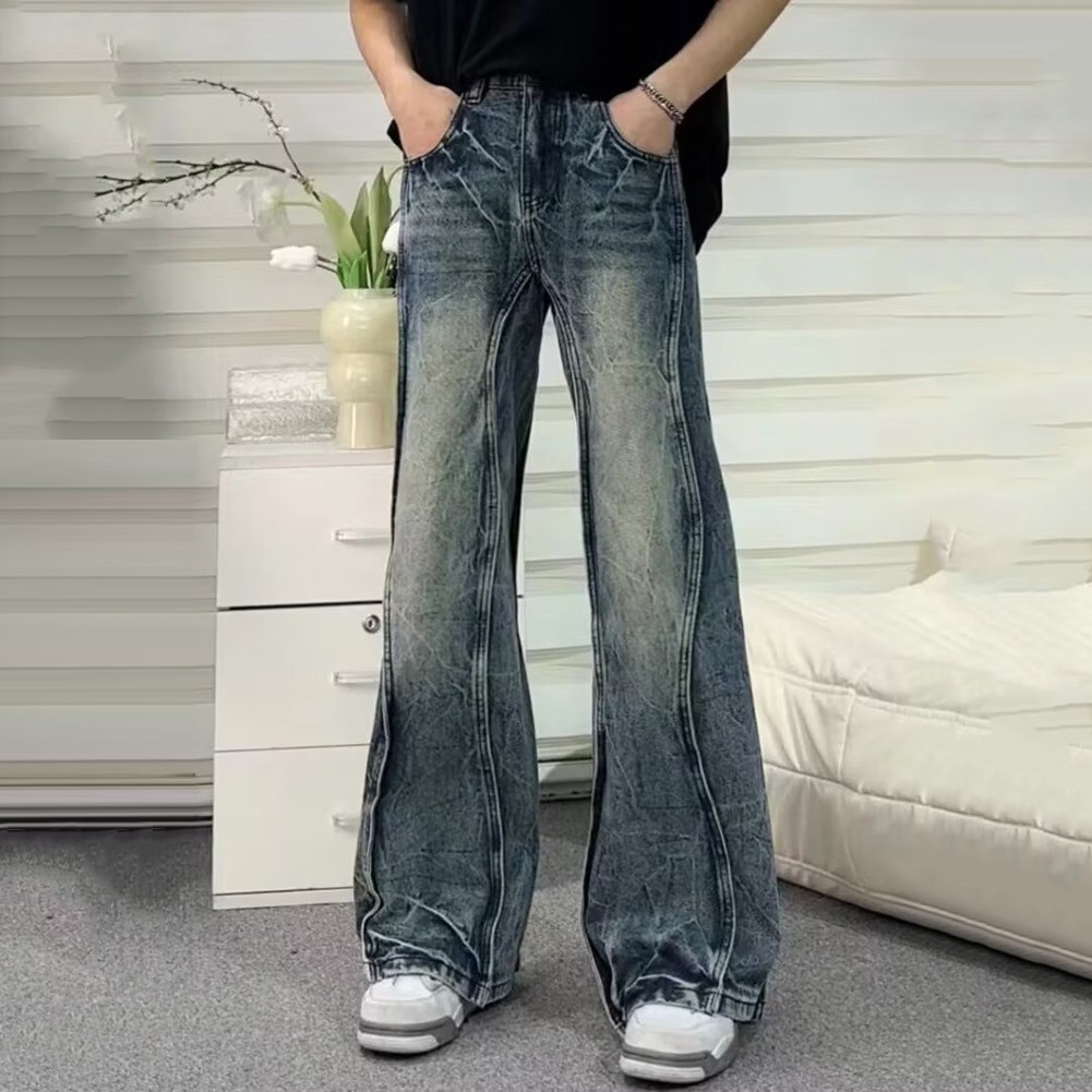 Fashion Forward Mens Straight Trousers with a Comfortable and Stylish Cut - Bild 14 von 42