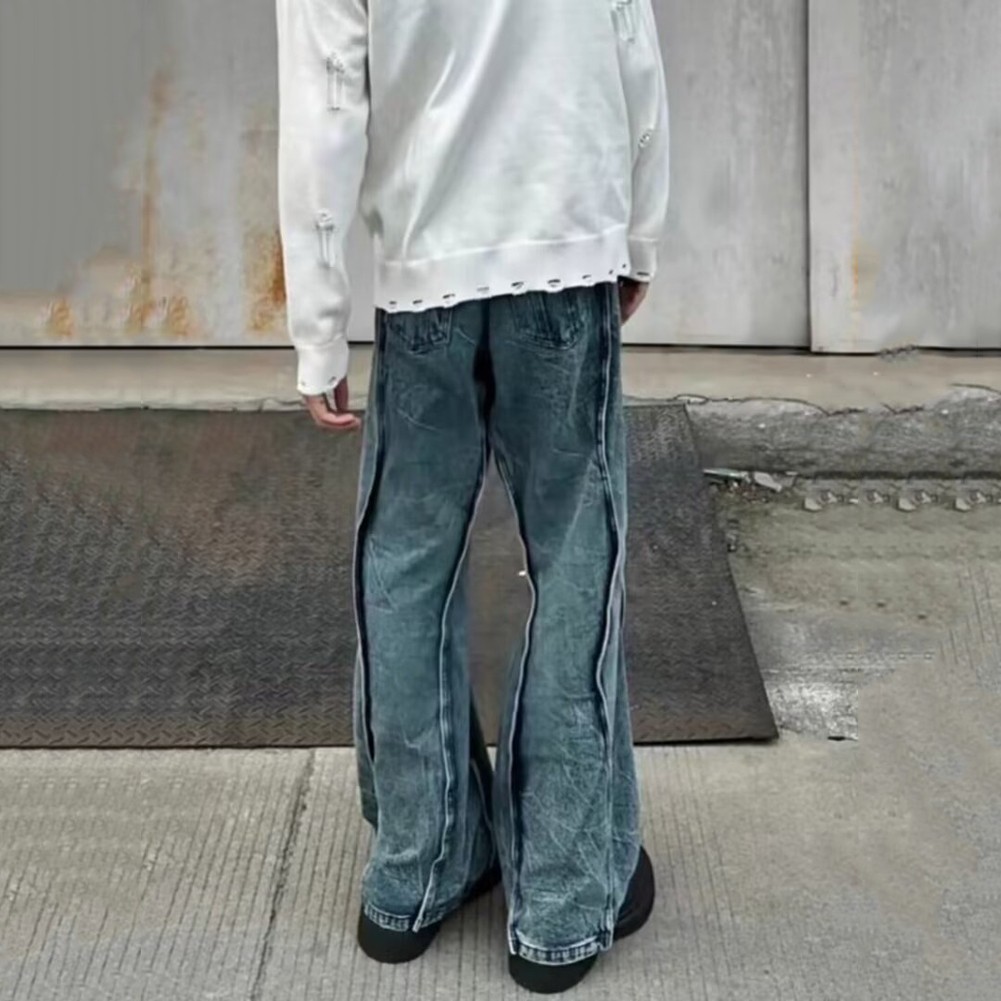 Fashion Forward Mens Straight Trousers with a Comfortable and Stylish Cut - Bild 16 von 42