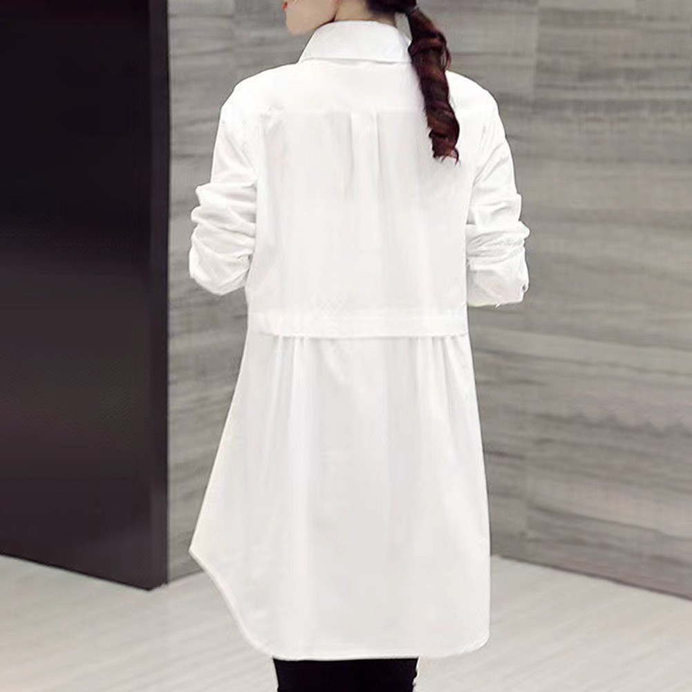 Womens Fashionable Casual Top with Long Sleeves and Elegant Plaid Look - Picture 15 of 19