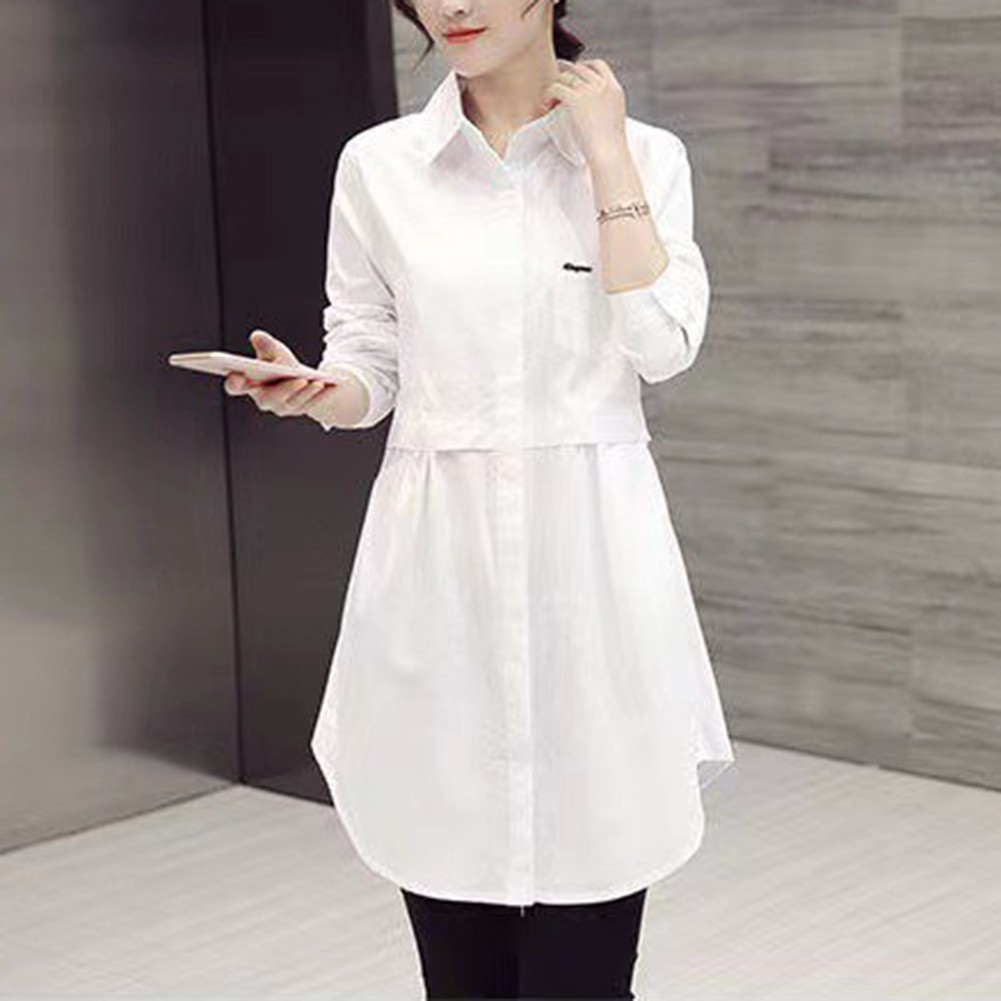 Womens Fashionable Casual Top with Long Sleeves and Elegant Plaid Look - Picture 14 of 19