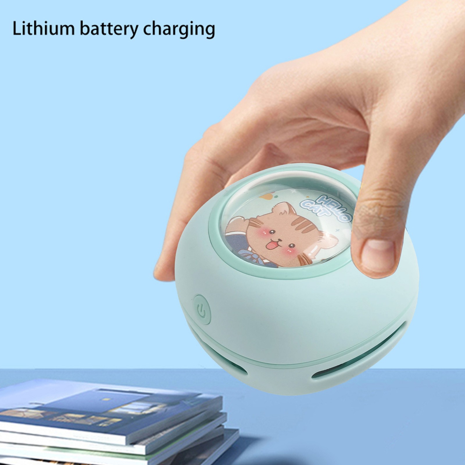 Desktop Vacuum Cleaner with Long Battery Life and Stylish Color Options - Afbeelding 18 van 28