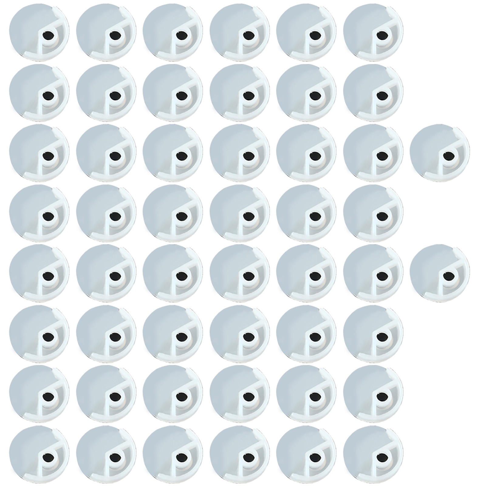 Streamlined Frameless Mirror Hanging 2050pcs Plastic Wall Fixing Clips - Bild 48 von 61