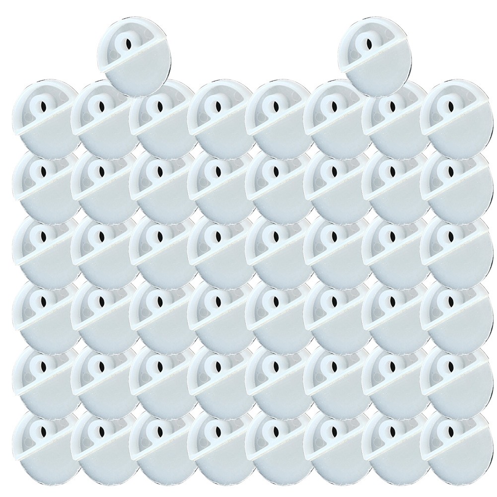Streamlined Frameless Mirror Hanging 2050pcs Plastic Wall Fixing Clips - Bild 46 von 61
